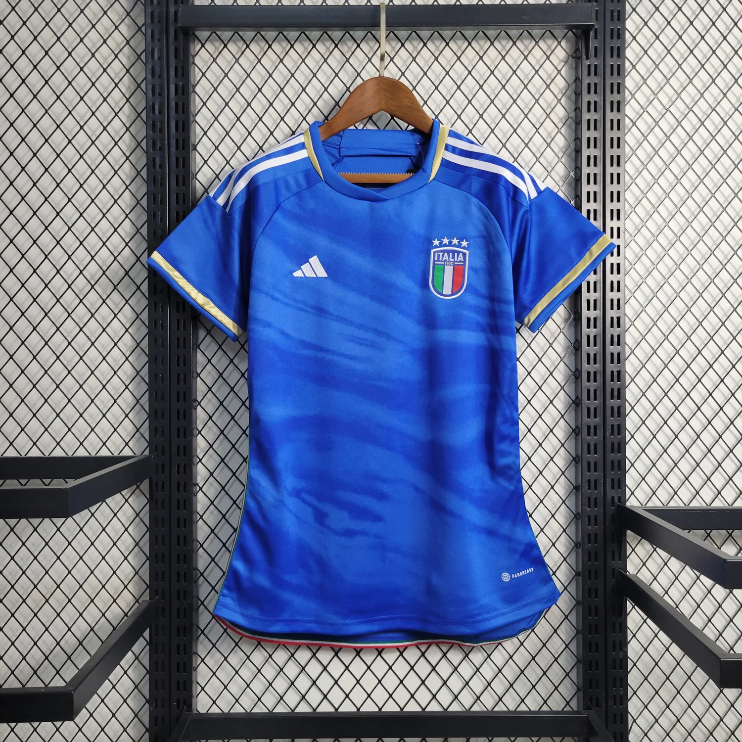 Camisa I Feminina Itália 23-24 Adidas — foto 1