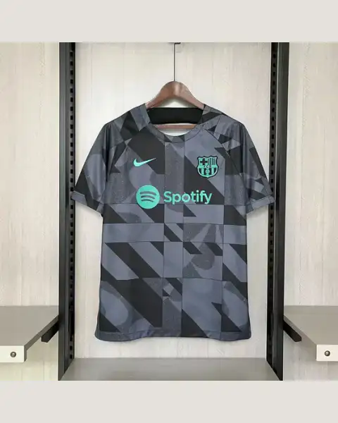 Camisa Pré-Match Barcelona 23-24 Nike — foto frontal