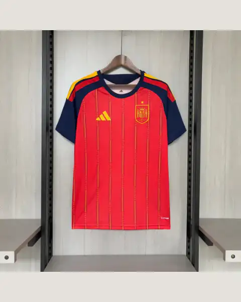 Camisa I Espanha 26-27 Adidas — foto frontal