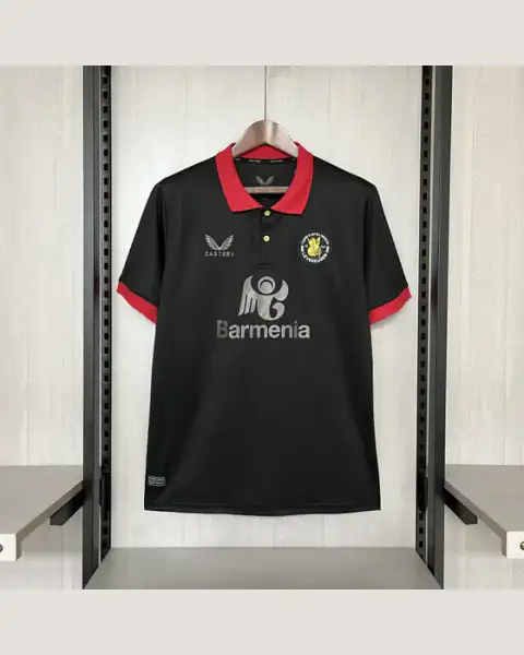 Camisa Leverkusen 120 Anos 24-25 Castore — foto frontal